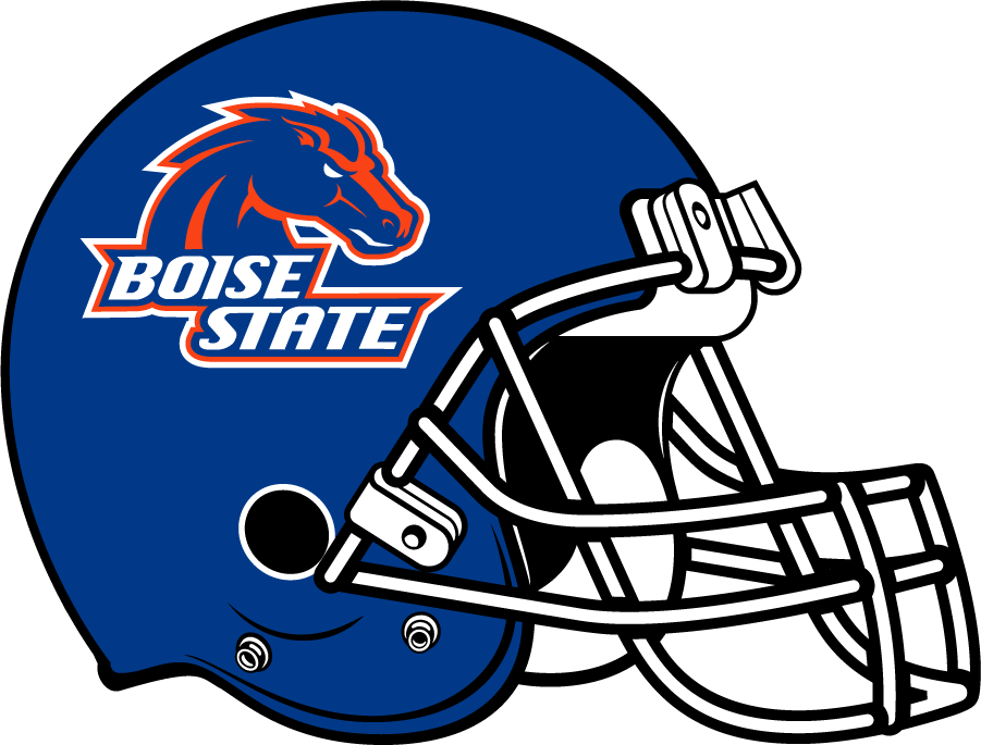 Boise State Broncos 2002-2008 Helmet Logo iron on transfers for T-shirts